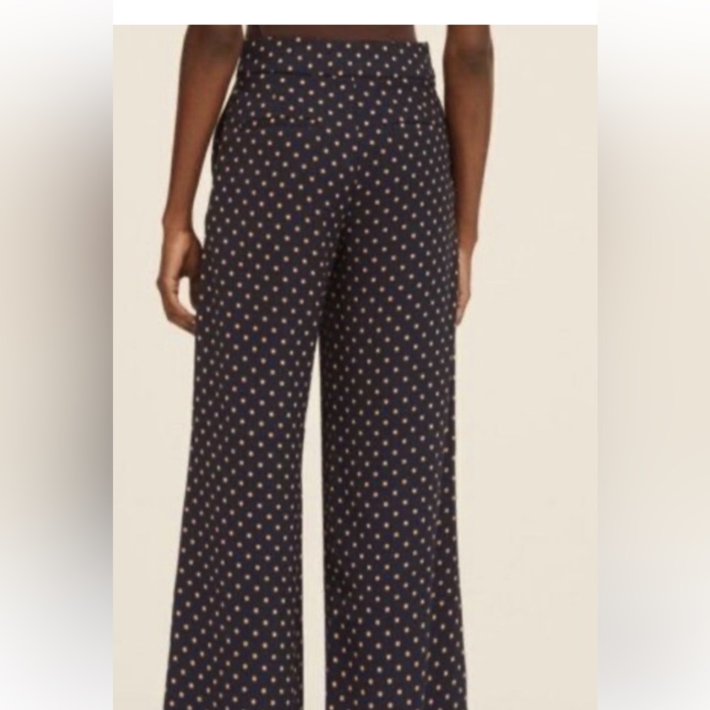 Banana Republic Navy Polka Dot Women's Pants